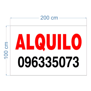 cartel alquilo
